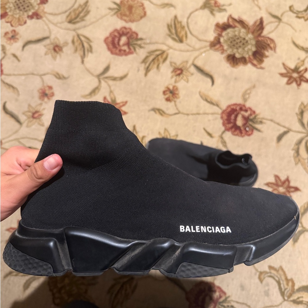 Balenciaga Black Italian Footwear